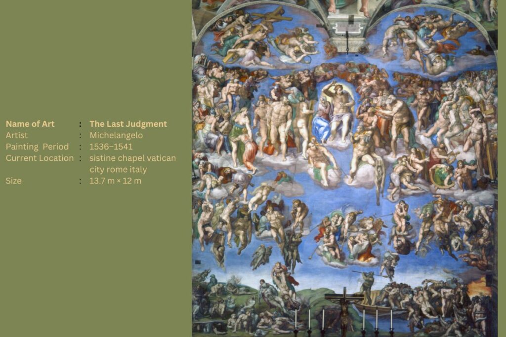 The Last Judgment painting - The most hardest Painting