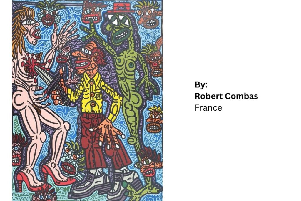 Robert Combas Painting